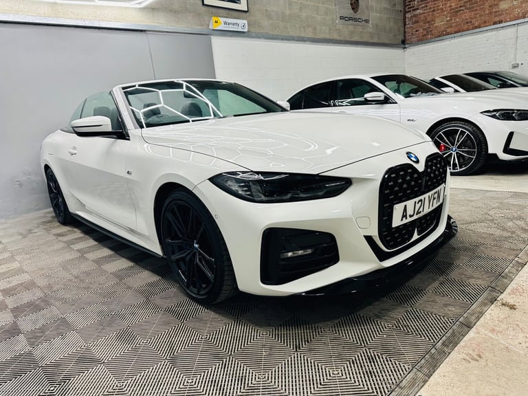 2021 BMW 4 Series 420i M Sport 2dr Step Auto CONVERTIBLE Petrol Automatic
