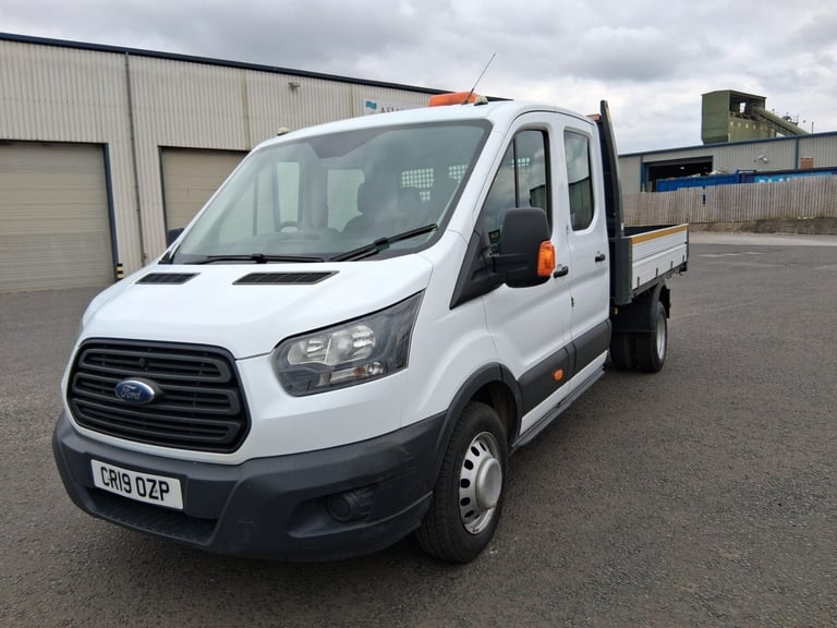 2019 Ford Transit 2.0 TDCi 130ps Double Cab Tipper CHASSIS CAB Diesel Manual