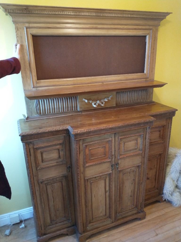 Carved Oak Dresser / Sideboard 