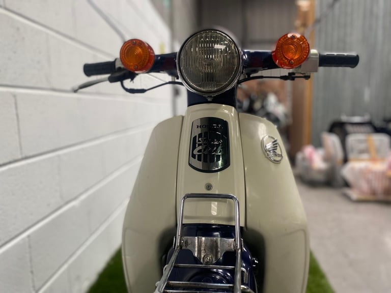 2007 JDM Honda C50 DX CDi in purply-blue