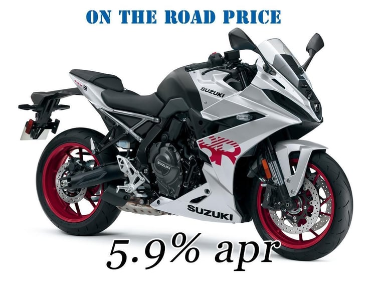 2025 Suzuki GSX-8R brand new sports twin GSX8R & 5.9% APR finance save 504