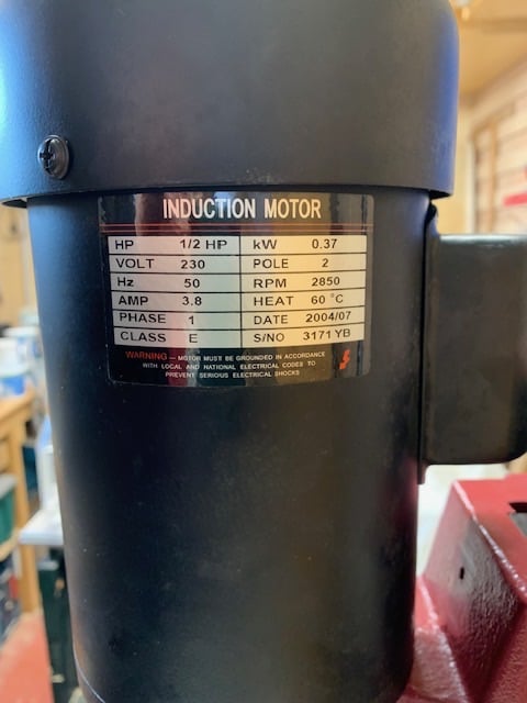 Rexon SM16A Bench Morticer - 16mm capacity - As new, boxed with manual