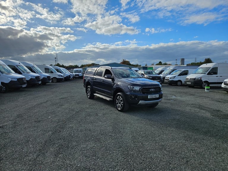2021 ON 21 PLATE FORD RANGER WILDTRACK DOUBLE CAB 4X4 TDCI 210BHP AUTOMATIC ULEZ