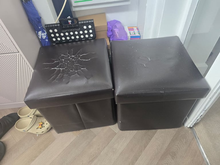 image for Ottoman storage boxes 