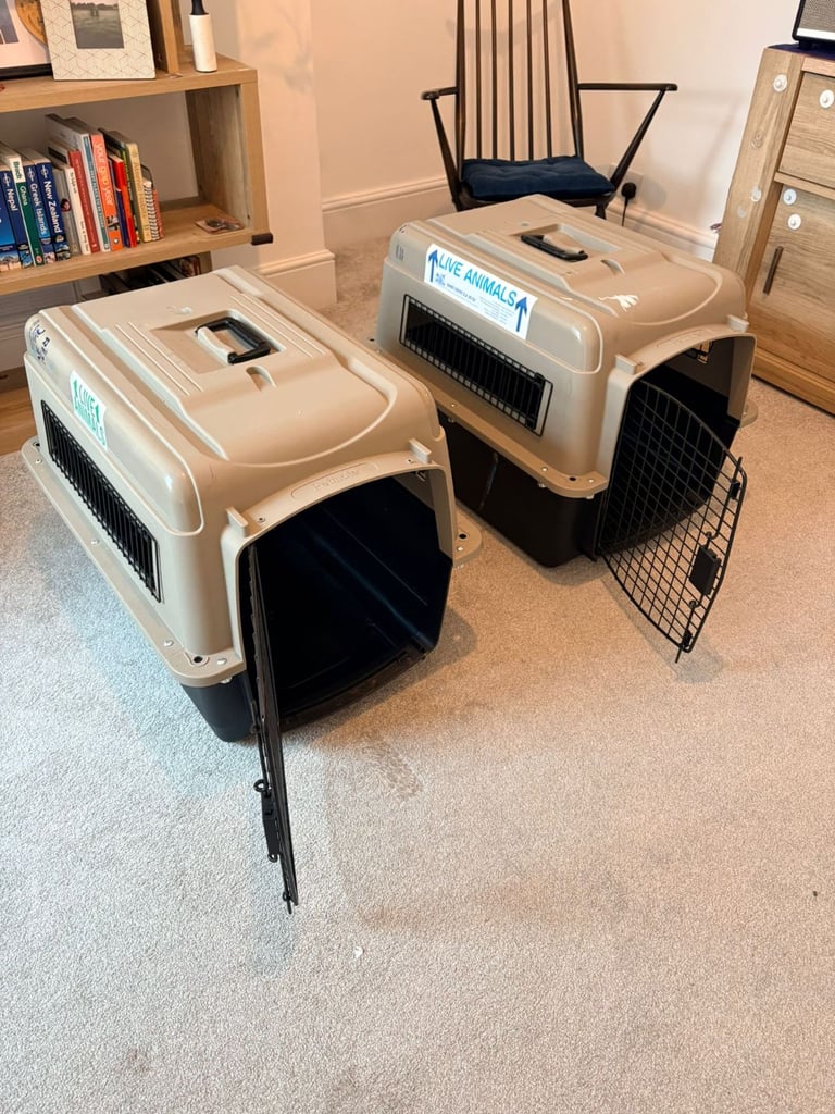 Two Pet Carriers Airline Approved