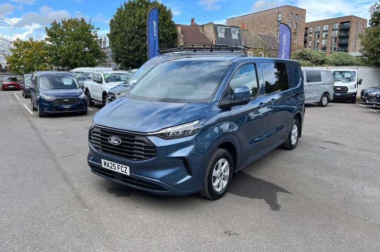 2025 Ford Transit Custom 320 Limited AUTO L1 SWB Double Cab In Van FWD 2.0 EcoBlue 136ps, CRUISE ...