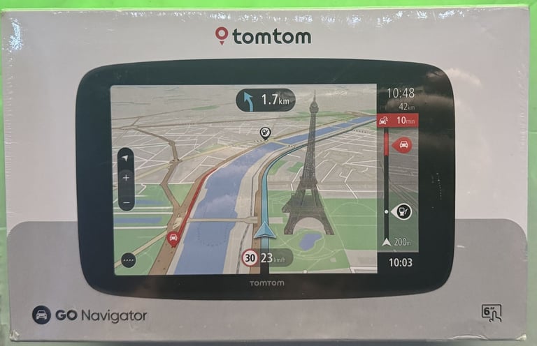 image for BRAND NEW SEALED  TOMTOM GO NAVIGATOR SATNAV  BIG 6" SCREEN