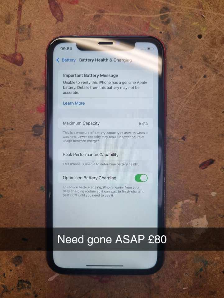 image for Iphone Xr £80