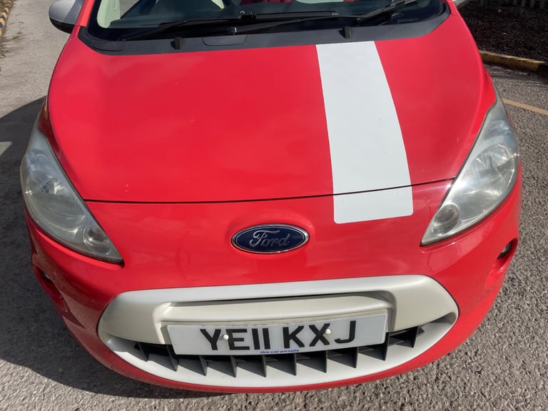 FORD KA 1.2 GRAND PRIX S/S 11 REG RED 3 DOOR MOT FEBRUARY 16TH 2026 TAX £35 LOW INSURANCE 50+MPG