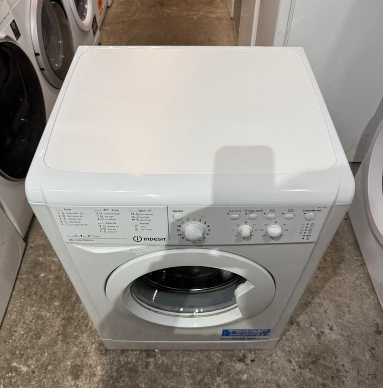 Indesit 7kg Washing Machine With Free Delivery N Warranty 