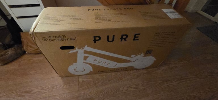 image for Pure Escape Pro Electric Scooter. New in box 