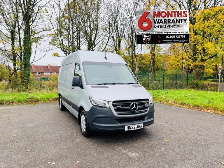 2022 Mercedes-Benz Sprinter 3.5t H2 Premium Van PANEL VAN DIESEL Manual