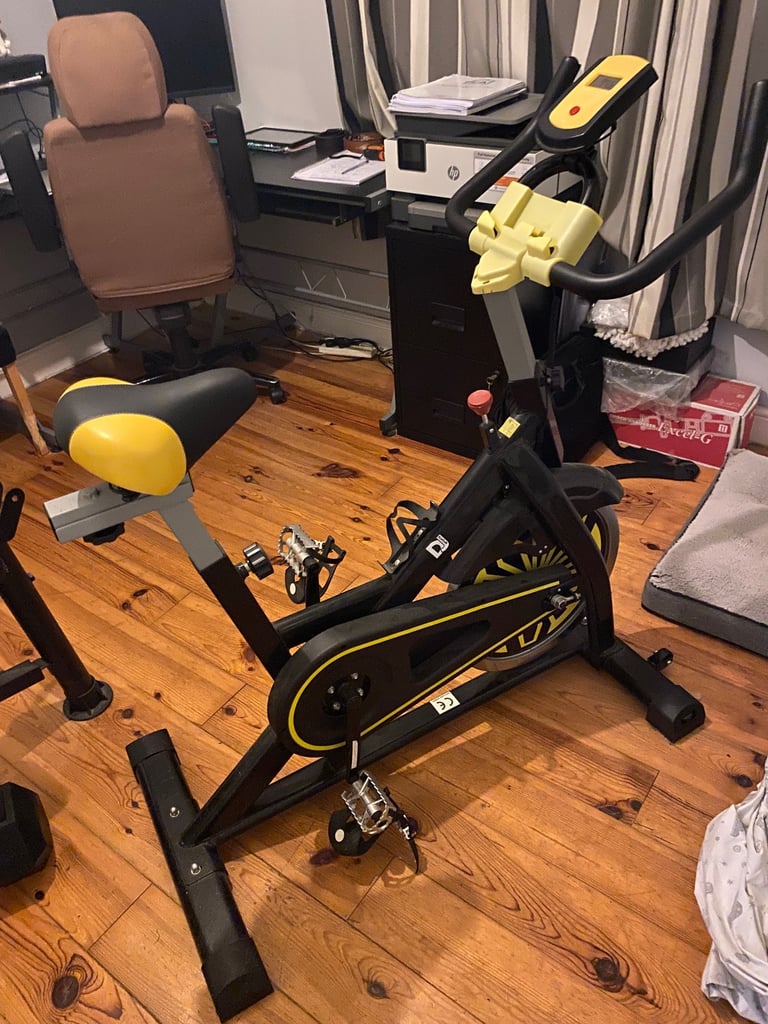 image for Spin exercise bike, been used 3 times perfect condition 