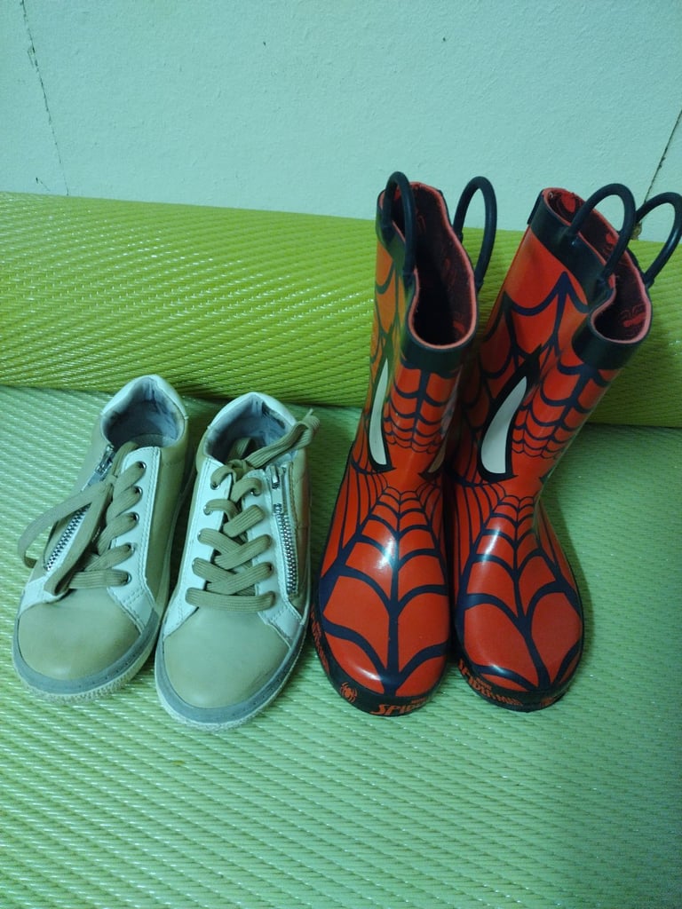 Boys shoes and boots. 