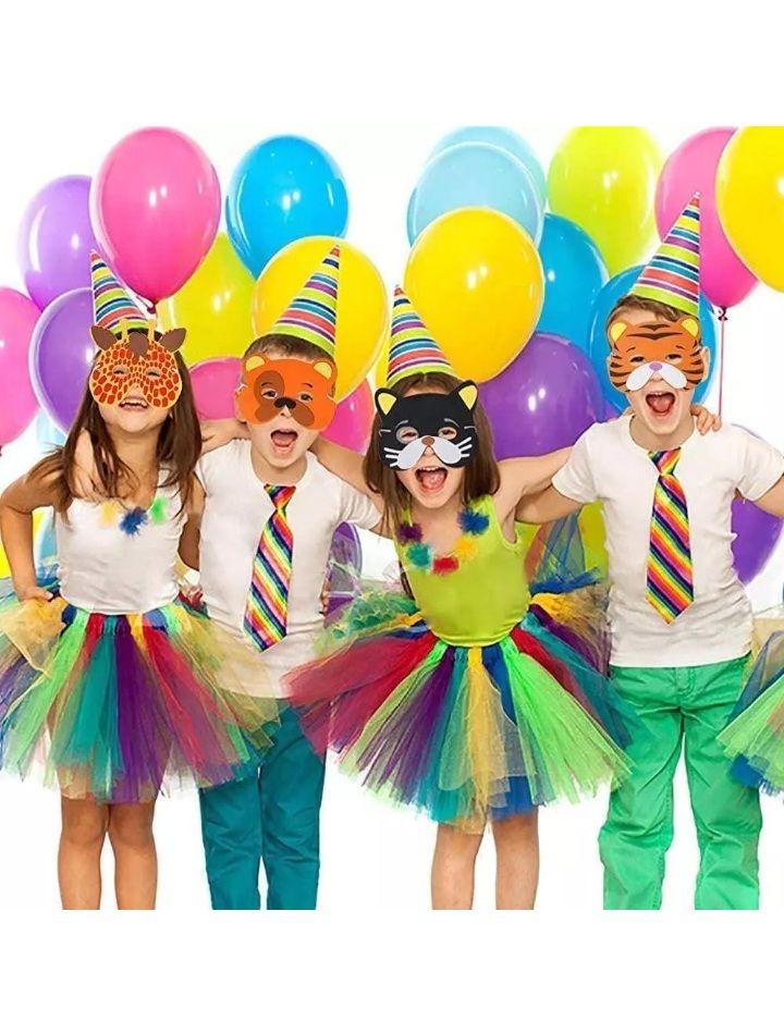 image for Kids party foam masks bundle x15