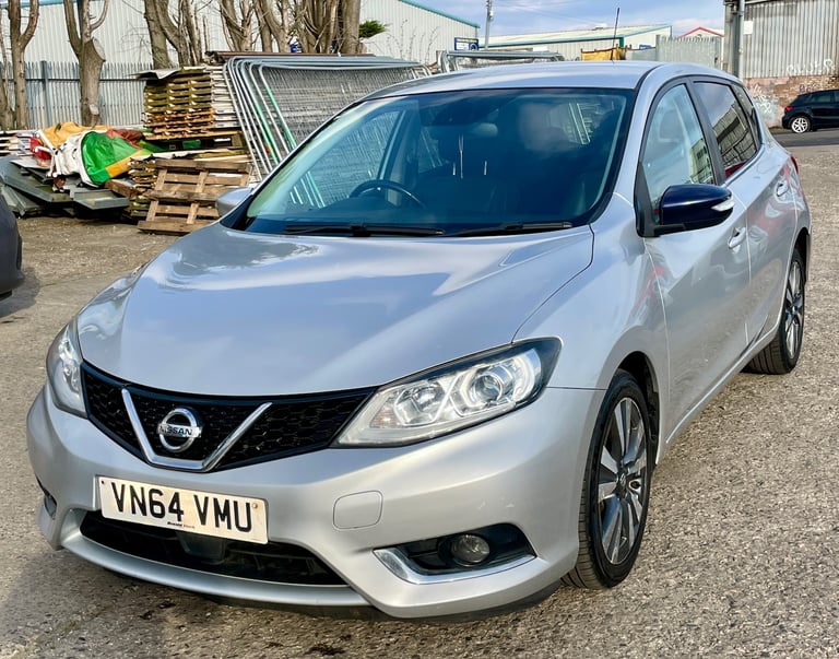 2014 NISSAN PULSAR ACENTA DCI 1.5 DIESEL, 5 DOOR, LONG MOT, £20/YEAR ROAD TAX.
