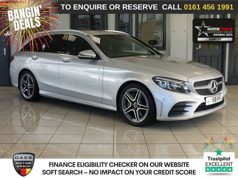 image for 2019 Mercedes-Benz C Class 2.0 C300d AMG Line (Premium) Estate 5dr Diesel G-Tronic+ Euro 6 (s/s) ...