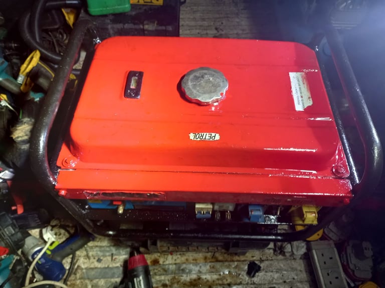 power 240v/115v petrol generator ready for use 
