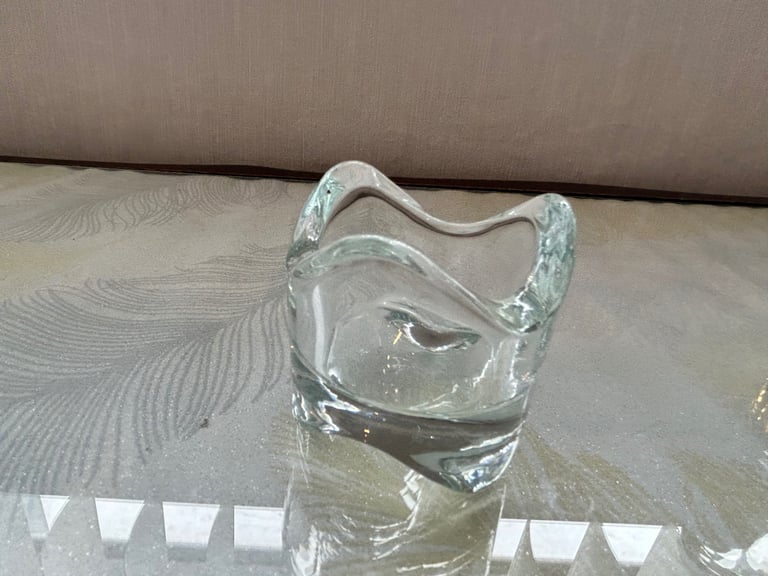 Glass Tealight Holders x 6
