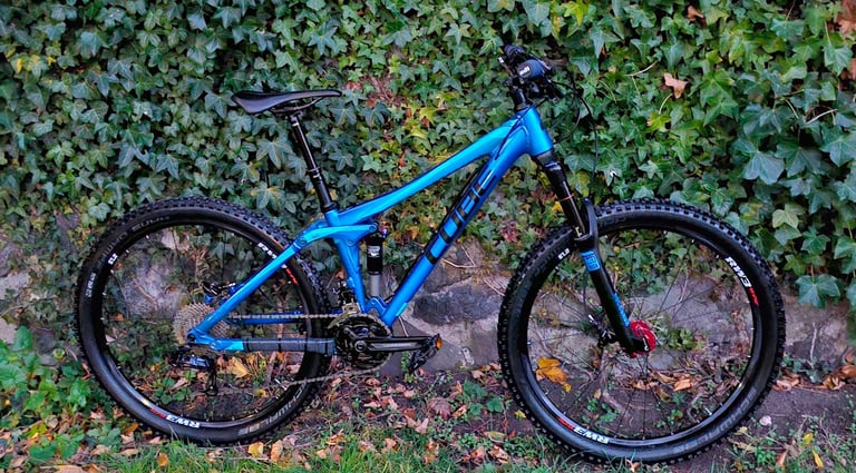 image for CUBE STEREO FULL SUSPENSION WITH DROPPER-SEAT, FOX/ROCKSHOX SIZE MEDIUM £450
