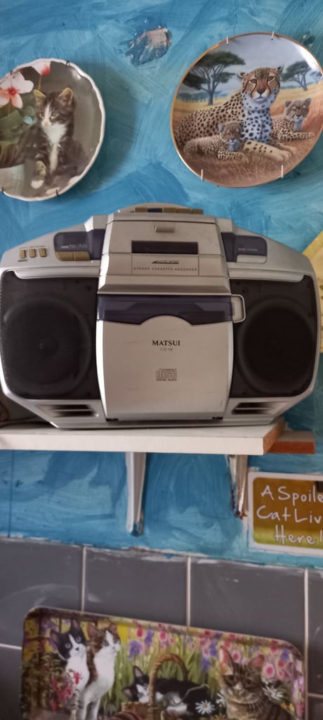 image for Radio and cd player mains lead with it