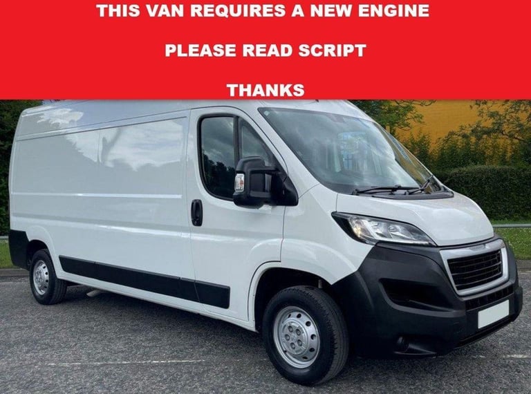2019 Peugeot Boxer *NON RUNNER REQUIRES ENGINE ...... 2.2 BlueHDi 335 Profession