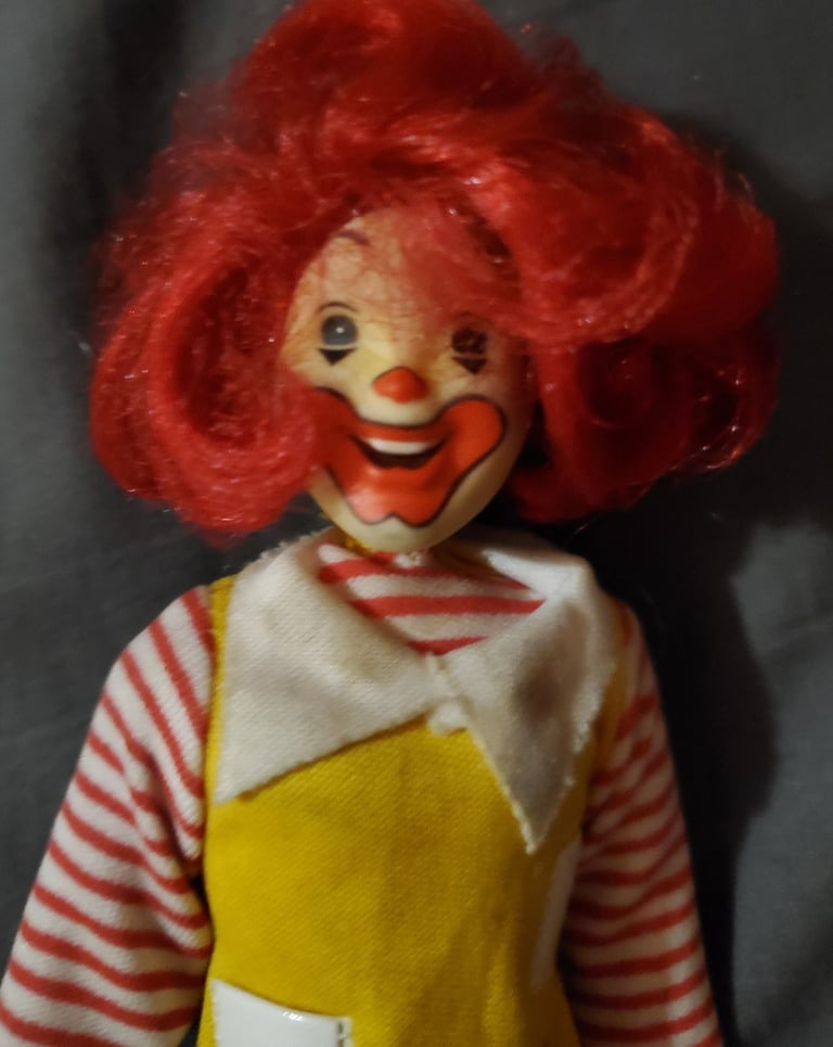 image for Vintage ronald mcdonald doll 