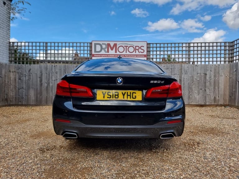 2018 BMW 5 Series 2.0 520d M Sport Saloon 4dr Diesel Auto Euro 6 (s/s) (190 ps) Saloon Diesel Aut...