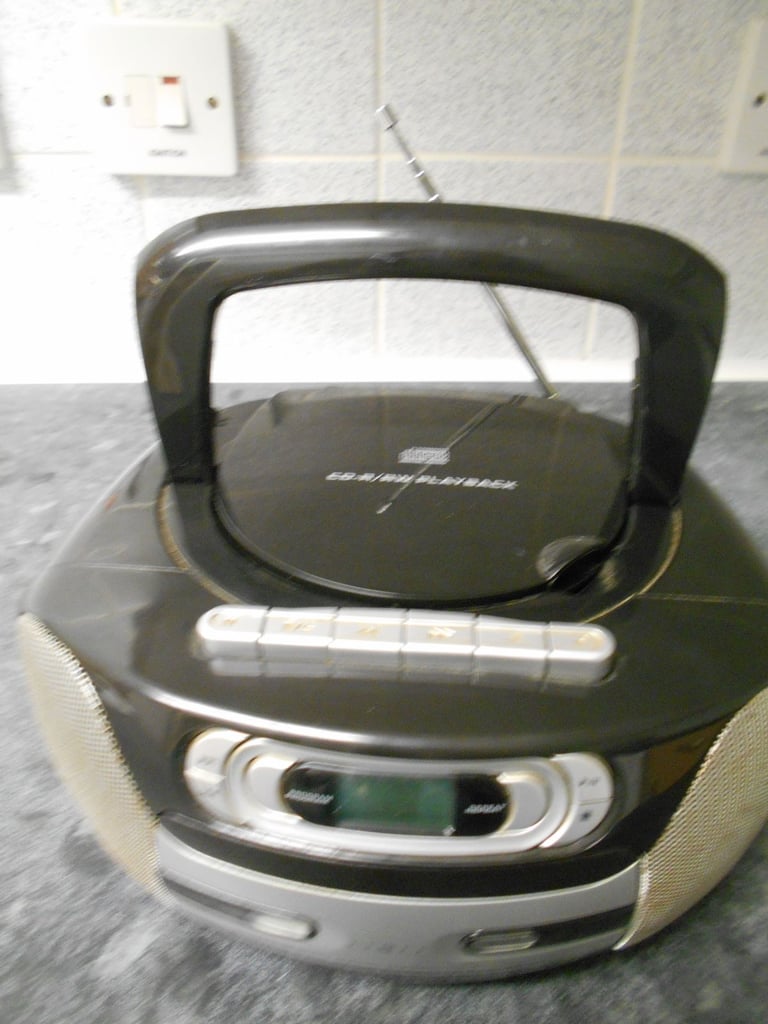 Tesco CD/Tape/Radio Portable Boombox (PLEASE READ)