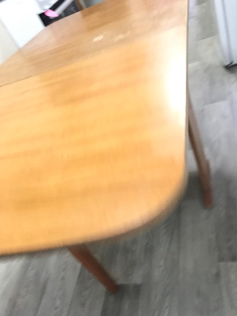 Folding Wooden dining table  - £20