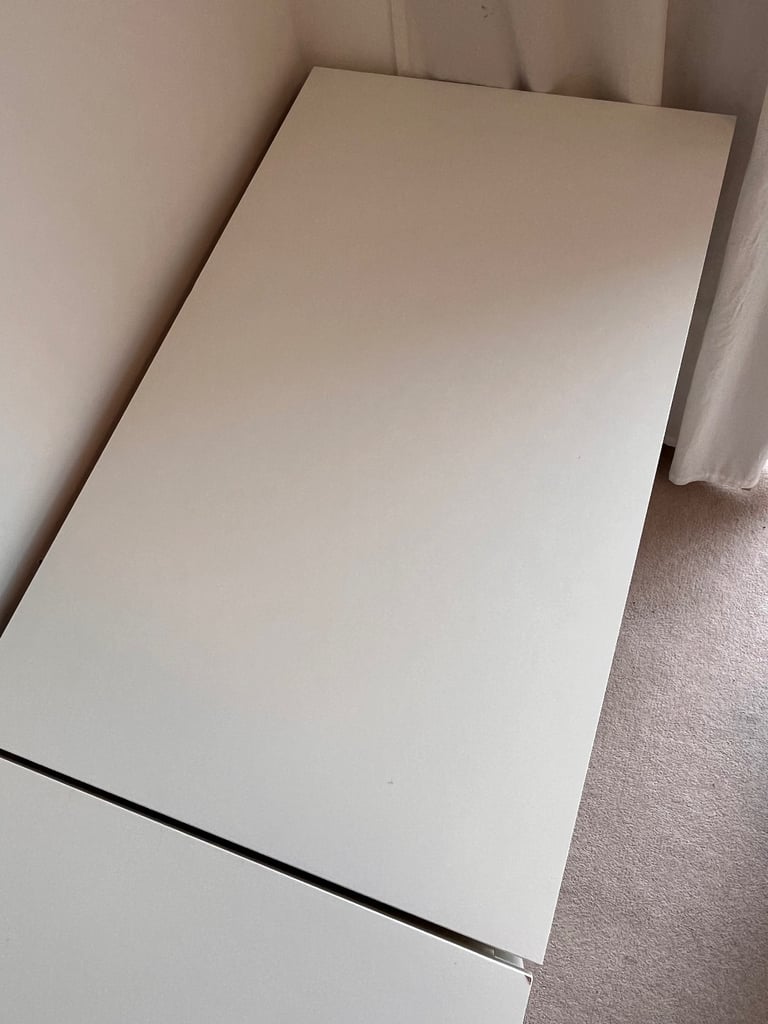 IKEA MALM Chest of 6 drawers, white, 80x78 cm