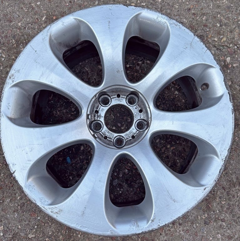 BMW 6 SERIES 1x 19'' GENUINE STYLE 121 SILVER FRONT USED ALLOY WHEEL S162UF