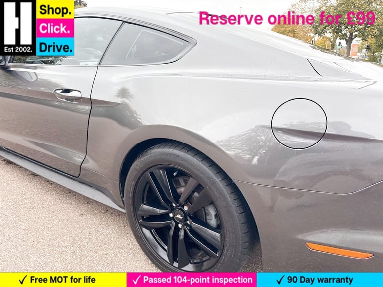 2017 Ford Mustang 2.3T EcoBoost Fastback 2dr Petrol Manual Euro 6 (317 ps) COUPE Petrol Manual