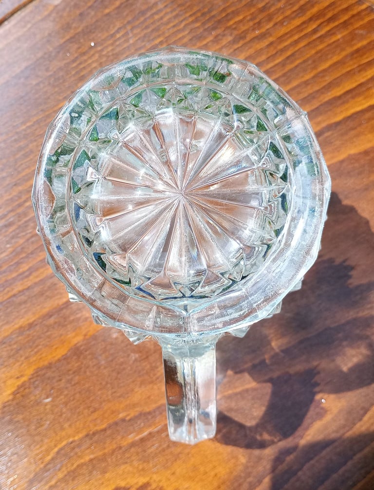 Vintage Pressed Glass Jug