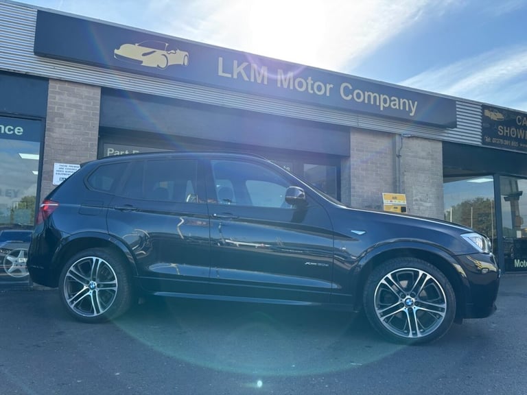 2016 BMW X3 3.0 30d M Sport SUV 5dr Diesel Auto xDrive Euro 6 (s/s) (258 ps) ESTATE Diesel Automatic