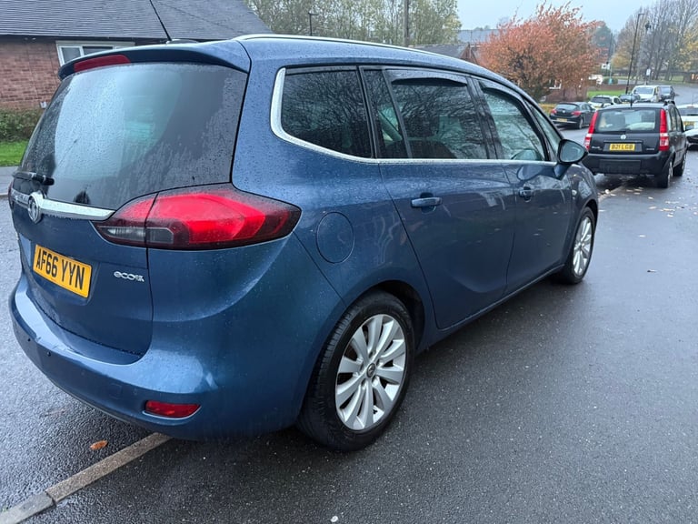 Vauxhall, ZAFIRA,  7 seats MPV, 2017, Manual, 1598 (cc), 5 door