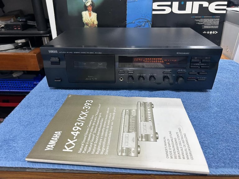 image for PENDING. Yamaha KX-393 tape cassette deck player recorder