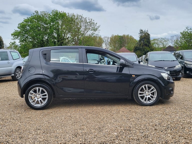 2013 CHEVROLET AVEO 1.4 LTZ ECO 5 DOOR 5 SPEED MANUAL BLACK ULEZ COMPLIANT