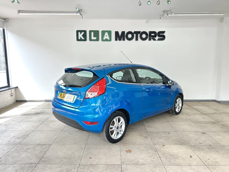 FORD FIESTA 1.3 Zetec Blue Manual Petrol 2016