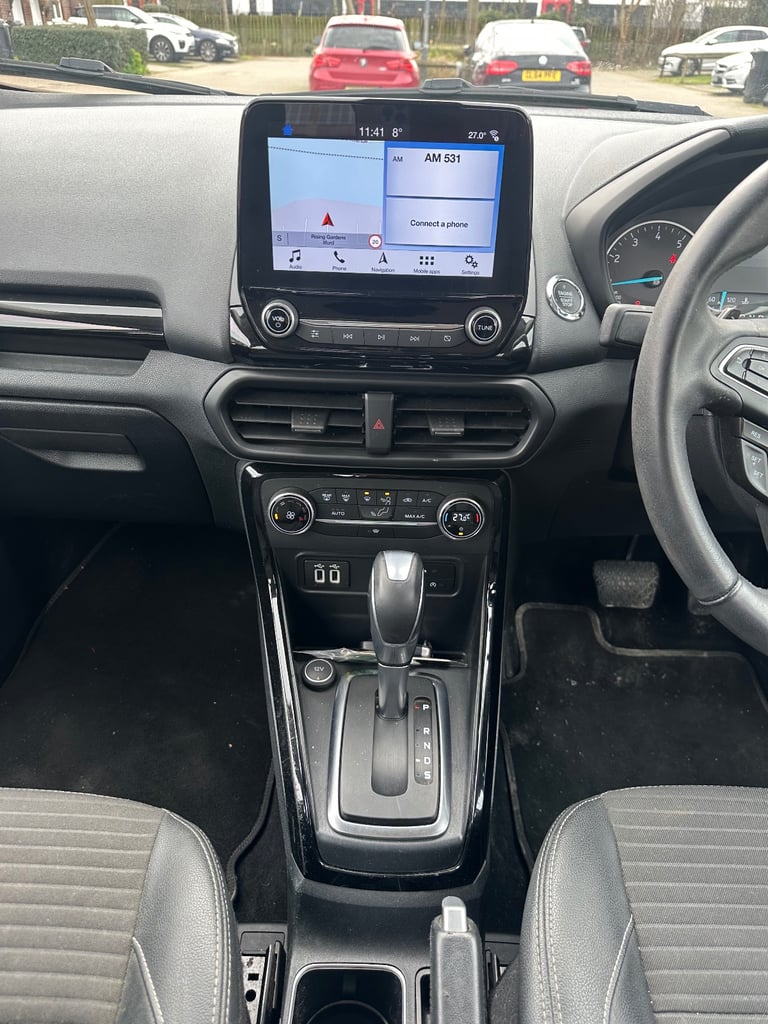 2019 Ford EcoSport Titanium 1.0L Petrol Automatic Full Service History 7K Miles 1YR NEW MOT  1 OWNER