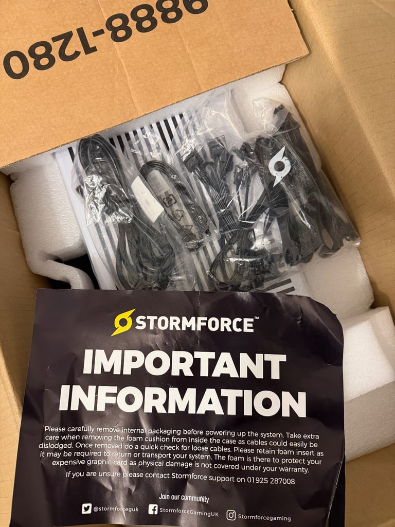 Stormforce Prism – Ryzen 7 7800X3D | RTX 4070 Ti Super | 32GB RAM | 2TB Gen 4 SSD | WiFi – Brand New