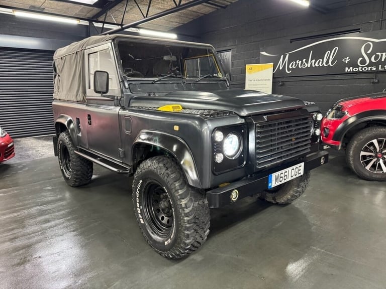 1994 M LAND ROVER DEFENDER 90 300 TDI PICK UP SOFT TOP CONVERSION  DIESEL