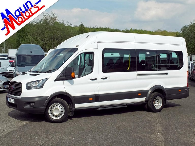 2018 "68" Ford Transit T460 TDCi, Euro 6, 125PS, L4H3, 17 Seat Minibus, Air Con