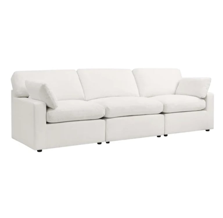 Dusk Cairo Feather 3 Seater Sofa 