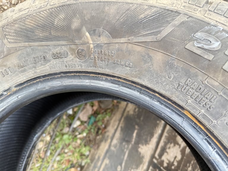215/70/15 CP CONTINENTAL VANCO CAMPER Part Worn Tyre 5mm