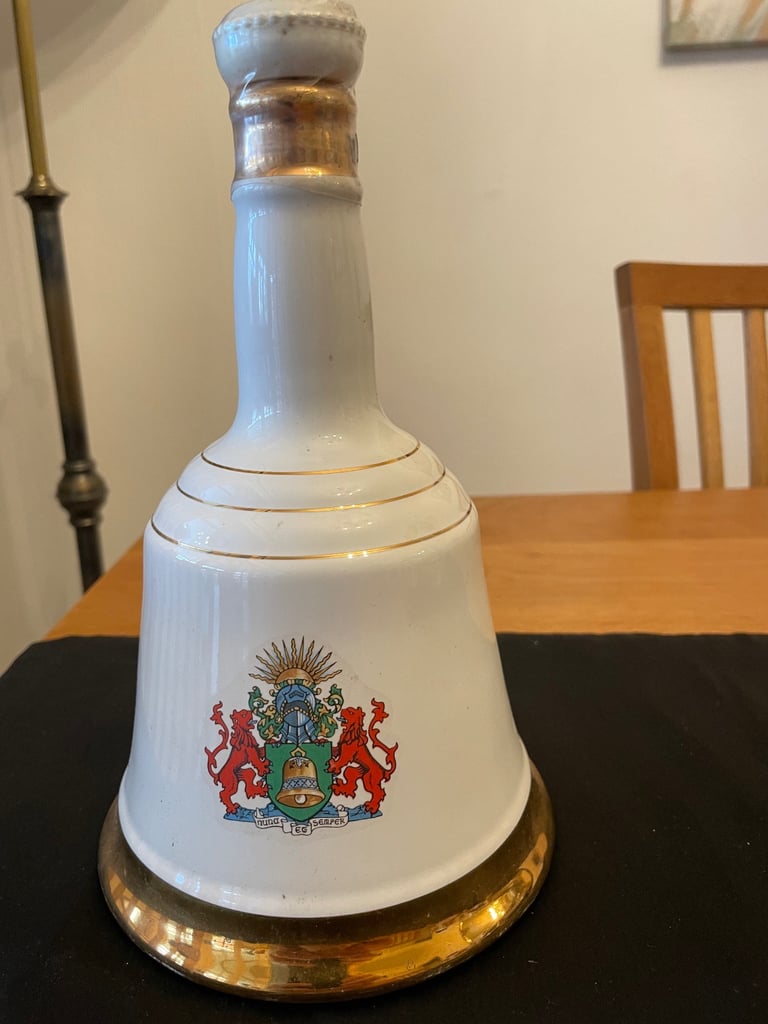 Bells whisky celebration bottle