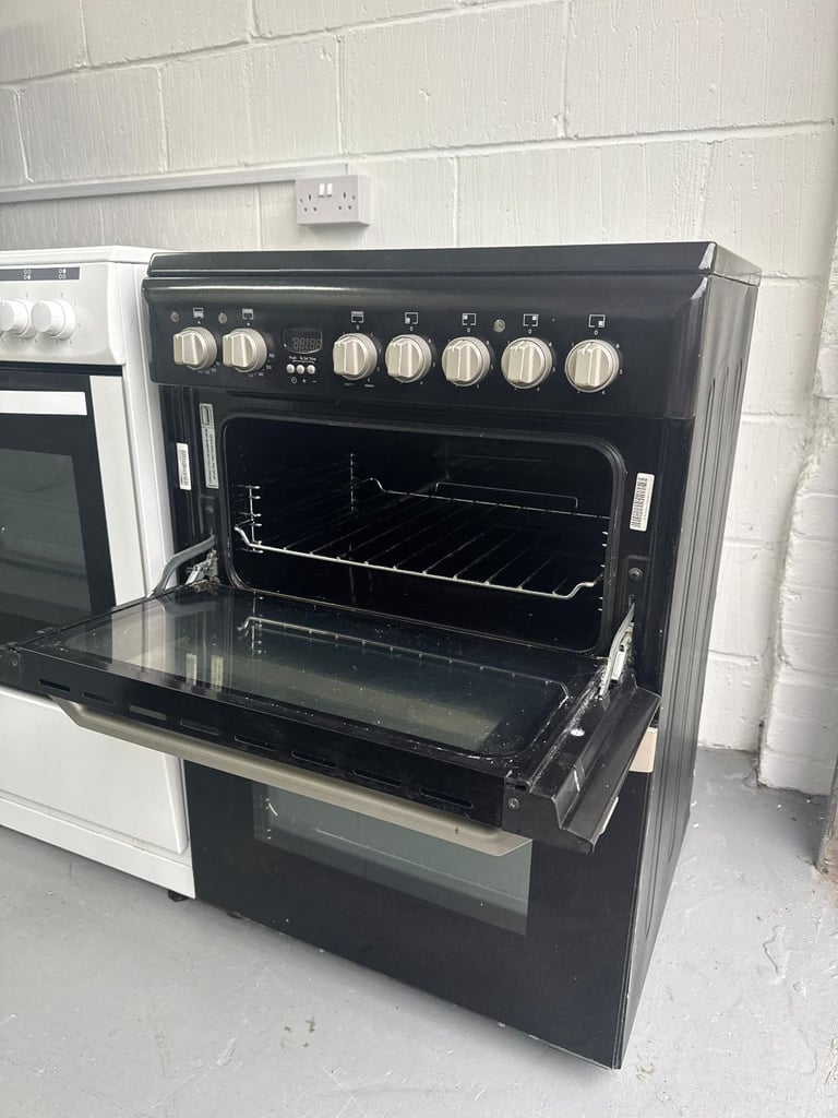 Indesit Electric Double Cooker – Black - Free Same Day Delivery 
