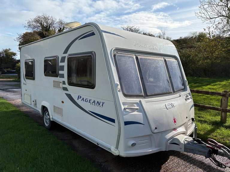 Bailey Pageant 7 Bordeaux Caravan 2009 Fixed Bed Single Axle 4 Berth