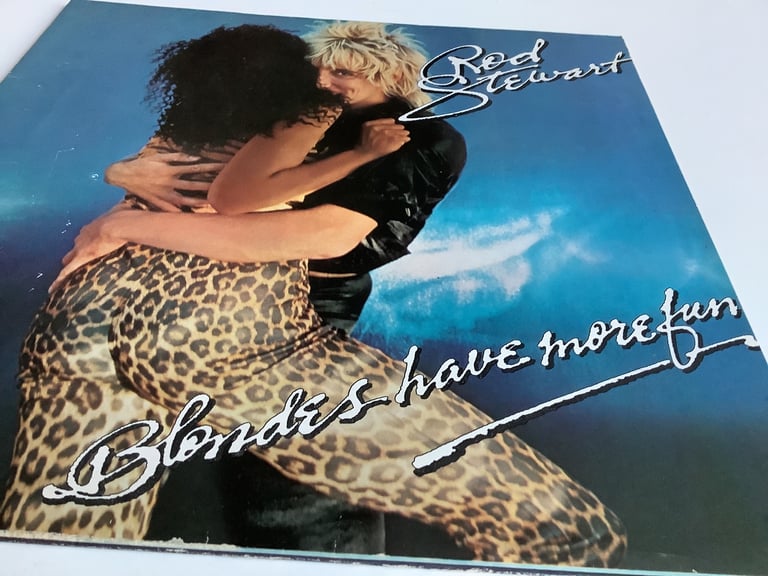 Vinyl Album Rod Stewart Blondes Have More Fun