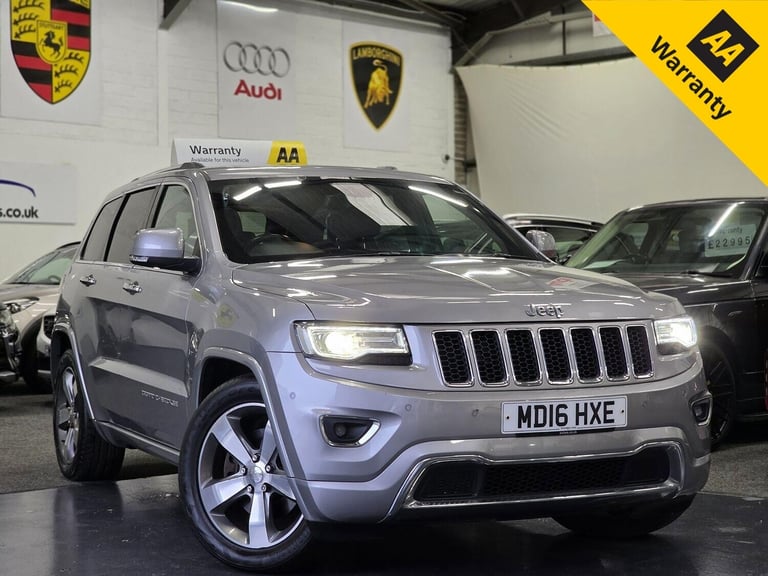 image for JEEP GRAND CHEROKEE 3.0V6 Crd Overland Diesel 2015+AUTOMATIC+XENON+SATNAV+CAMRA